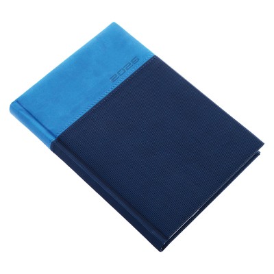 Lux, A5 napi beosztású határidőnapló, Kék