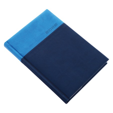 Lux, A5 napi beosztású határidőnapló, Kék