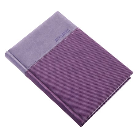 Lux, A5 napi beosztású határidőnapló, Lila