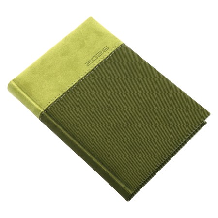 Lux, A5 napi beosztású határidőnapló, Zöld