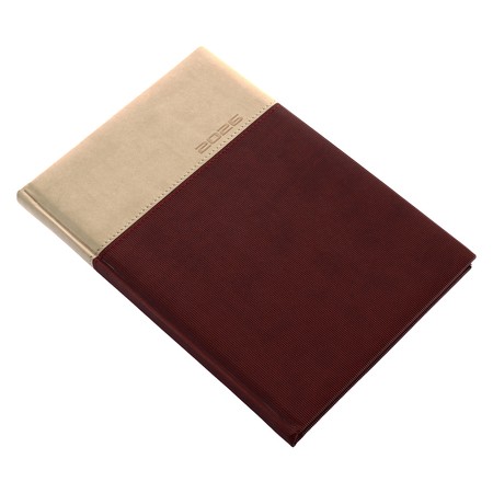 Lux, B5 heti beosztású határidőnapló, Barna