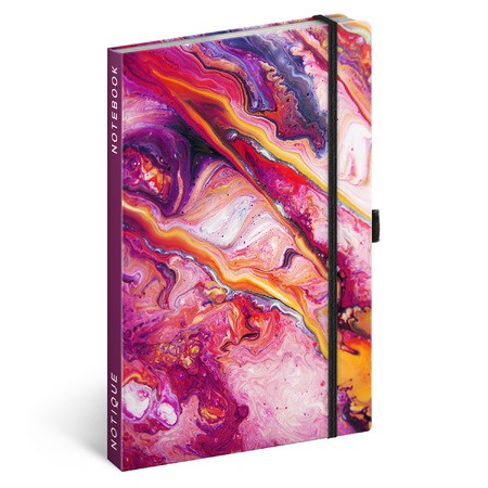 Marble Fries, keménytáblás vonalas notesz