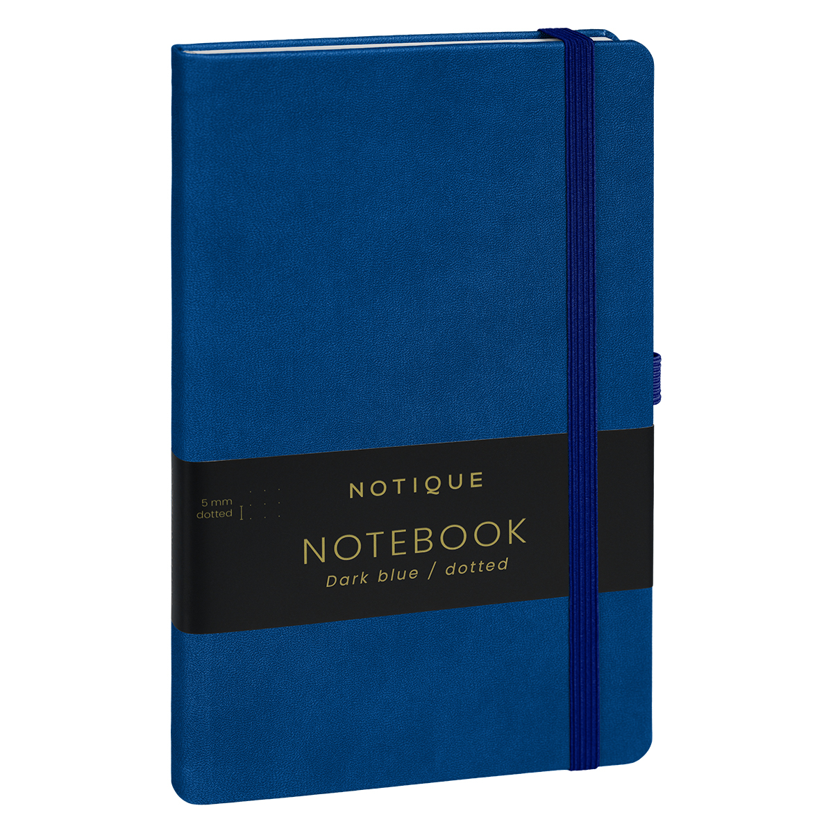 Notique, keménytáblás pontozot notesz, Dark Blue Notique, keménytáblás pontozot notesz, Dark Blue
