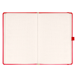 Notique, keménytáblás pontozot notesz, Red