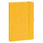 Notique, keménytáblás vonalas notebook, Yellow