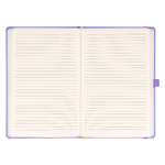 Notique, keménytáblás vonalas notesz, Lila