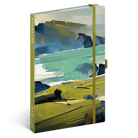 Painting, keménytáblás vonalas notesz