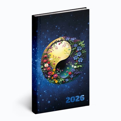 Picture, álló zsebnaptár, Jin jang