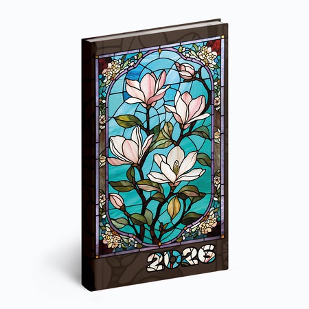 Picture, álló zsebnaptár, Ólomüveg