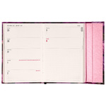 Pink Marble, mágnessel záródó heti beosztású naptár 2026