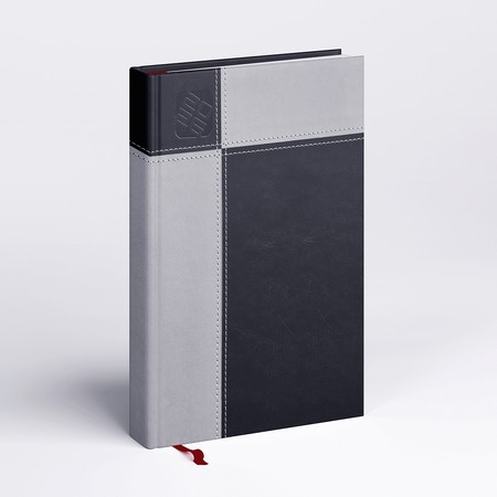 Prémium M, B6 heti beosztású zsebnaptár, Fekete