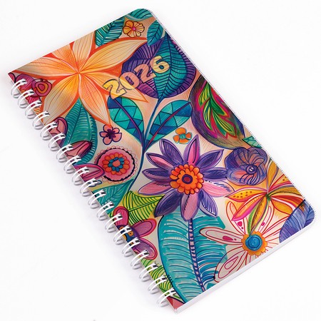 SP-2, heti beosztású spirálos naptár, Akvarell