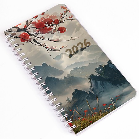 SP-2, heti beosztású spirálos naptár, Japán