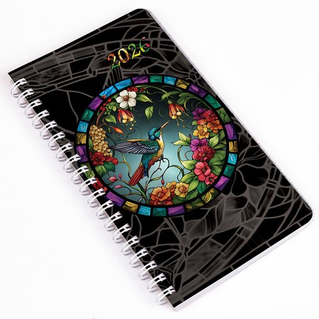 SP-2, heti beosztású spirálos naptár, Kolibri