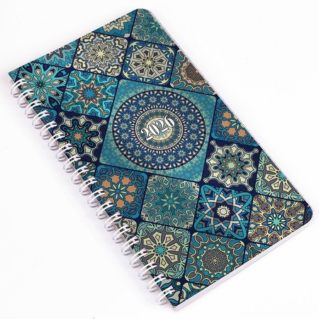 SP-2, heti beosztású spirálos naptár, Mozaik