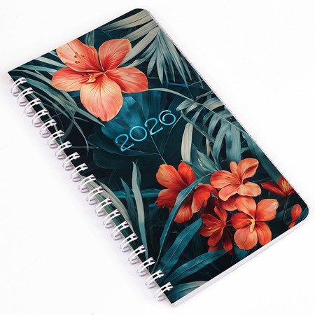 SP-2, heti beosztású spirálos naptár, Tropical