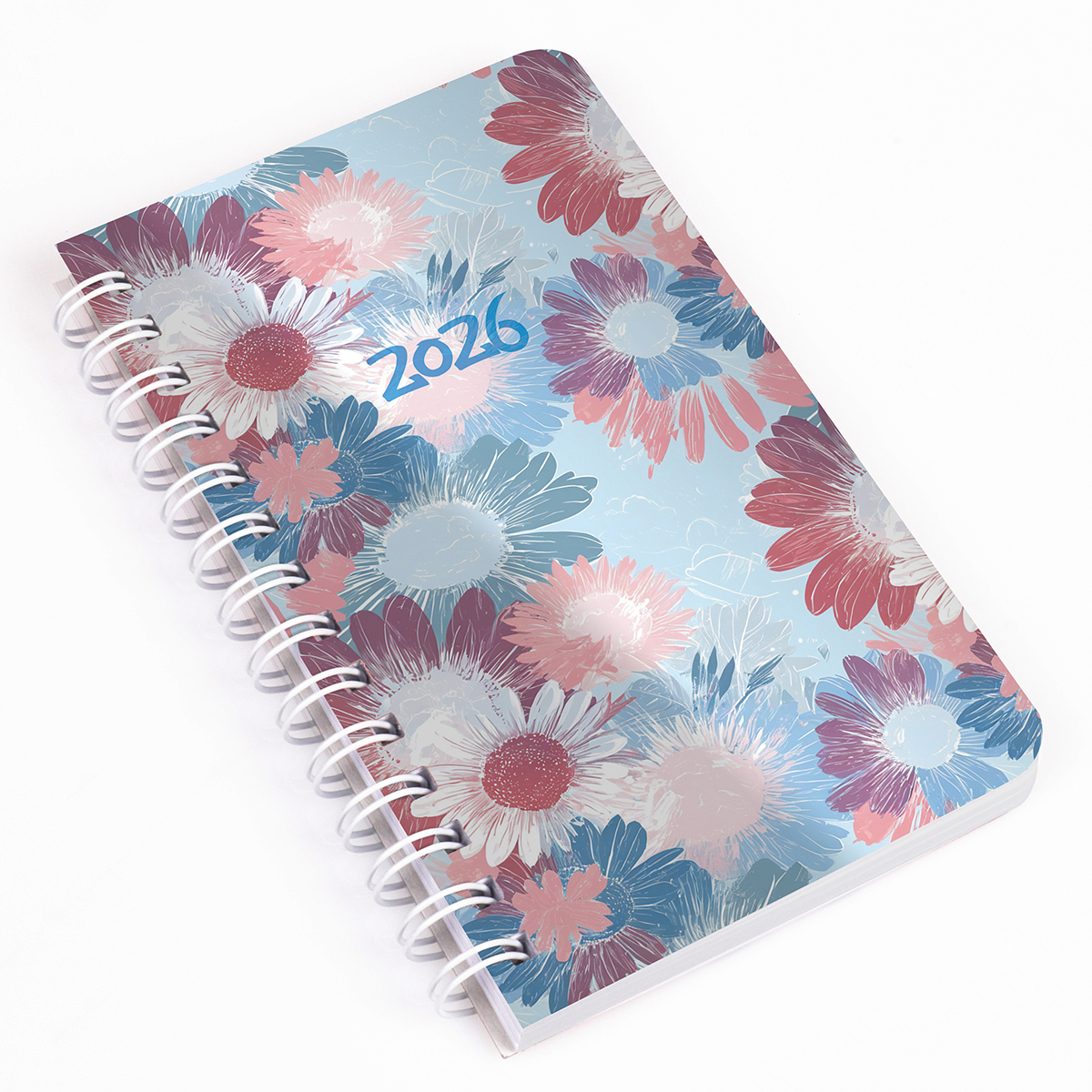 SP-3 mini, heti beosztású spirálos naptár, Virágok SP-3 mini, heti beosztású spirálos naptár, Virágok