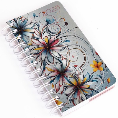 SP-5, napi beosztású spirálos naptár, Absztrakt