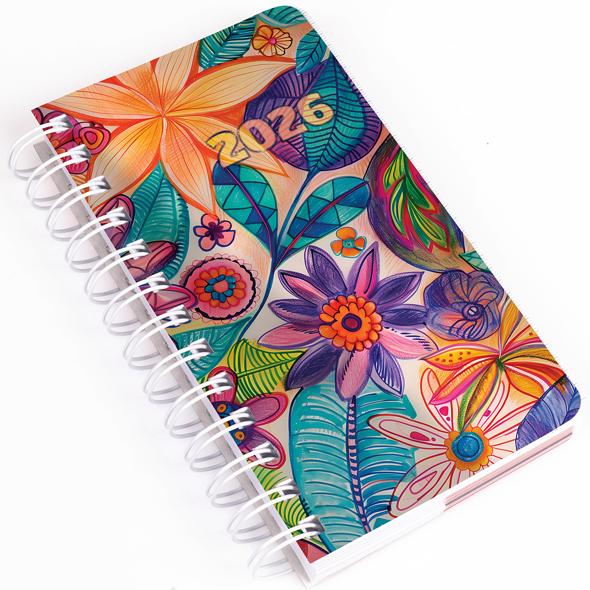 SP-5, napi beosztású spirálos naptár, Akvarell SP-5, napi beosztású spirálos naptár, Akvarell