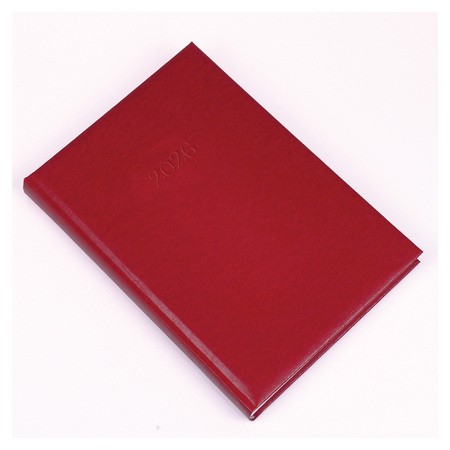 Standard, B5 napi beosztású határidőnapló, Bordó