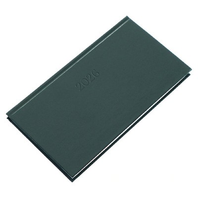 Standard, fekvő zsebnaptár, Zöld