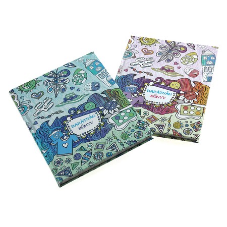 Színezd a napod Barátság Könyv, Lila