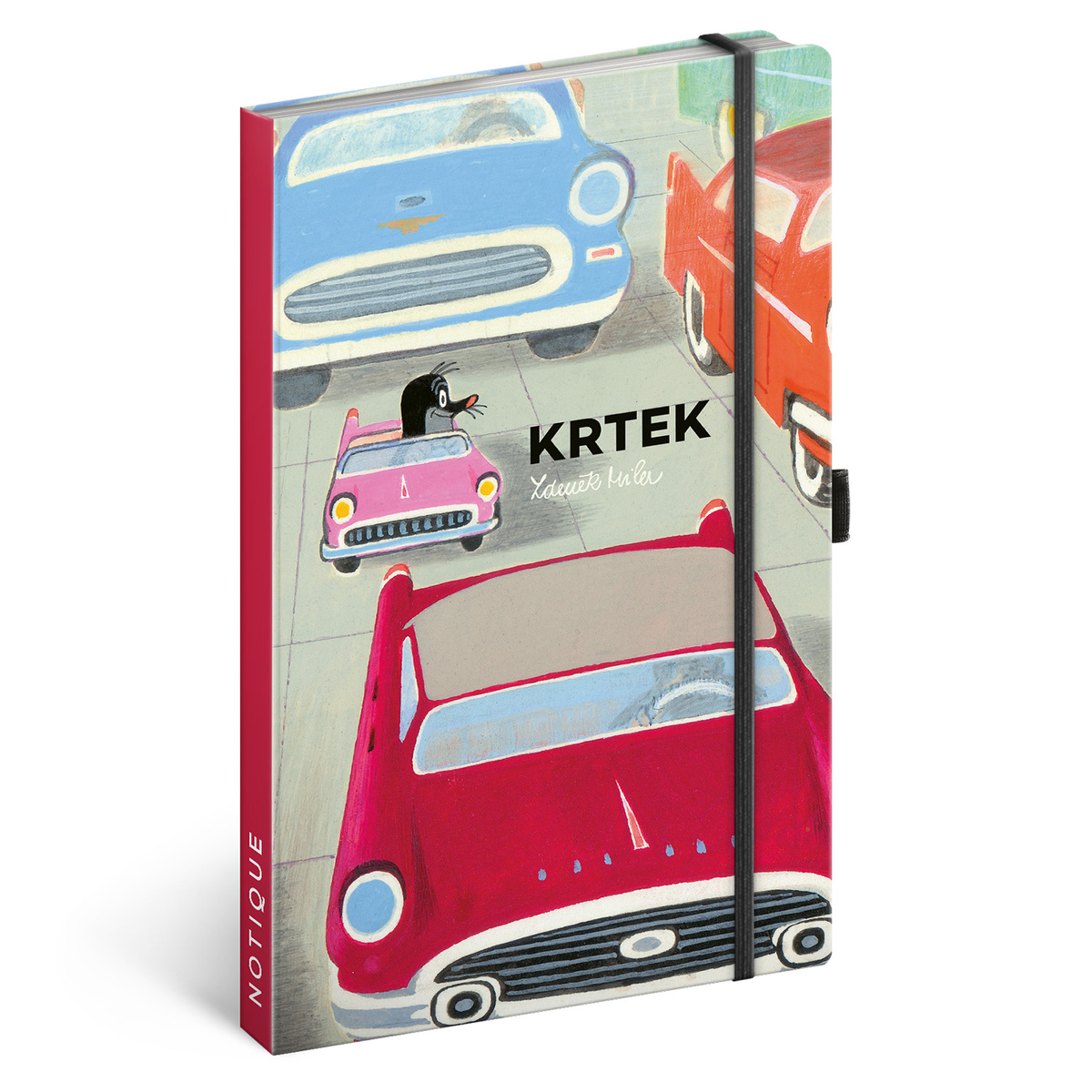 The Little Mole and the Car, keménytáblás vonalas notesz The Little Mole and the Car, keménytáblás vonalas notesz