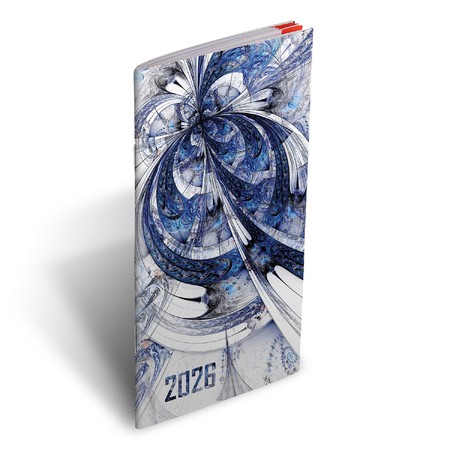 Zsebirka, fekvő zsebnaptár, Fraktál