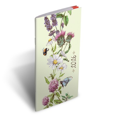 Zsebirka, fekvő zsebnaptár, Herbárium