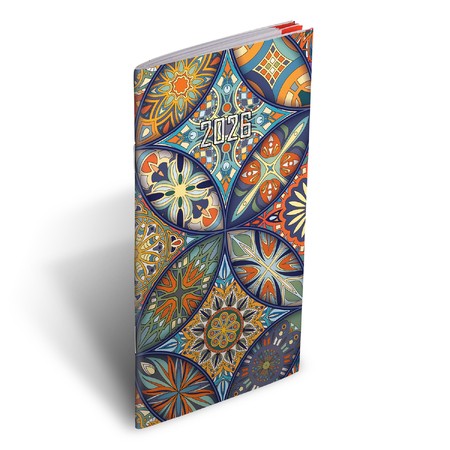 Zsebirka, fekvő zsebnaptár, Mozaik