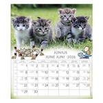 Falinaptár CSG 190x220mm álló Én és a barátaim 2026.