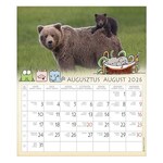 Falinaptár CSG 190x220mm álló Én és a barátaim 2026.