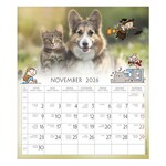 Falinaptár CSG 190x220mm álló Én és a barátaim 2026.