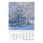 Falinaptár CSG 210x320mm álló Erdeink világa 2026.