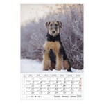 Falinaptár CSG 210x320mm álló Kutyák 2026.