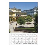 Falinaptár CSG 210x320mm álló Magyar városok 2026.