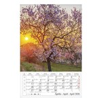 Falinaptár CSG 210x320mm álló Négy évszak 2026.