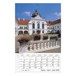 Falinaptár CSG 210x320mm álló Országjáró 2026.