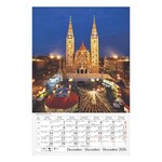 Falinaptár CSG 210x320mm álló Országjáró 2026.