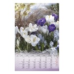 Falinaptár CSG 210x320mm álló Virág 2026.