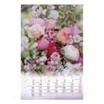 Falinaptár CSG 210x320mm álló Virág 2026.