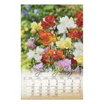 Falinaptár CSG 210x320mm álló Virág 2026.