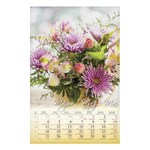 Falinaptár CSG 210x320mm álló Virág 2026.