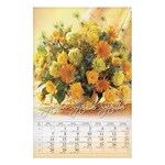 Falinaptár CSG 210x320mm álló Virág 2026.