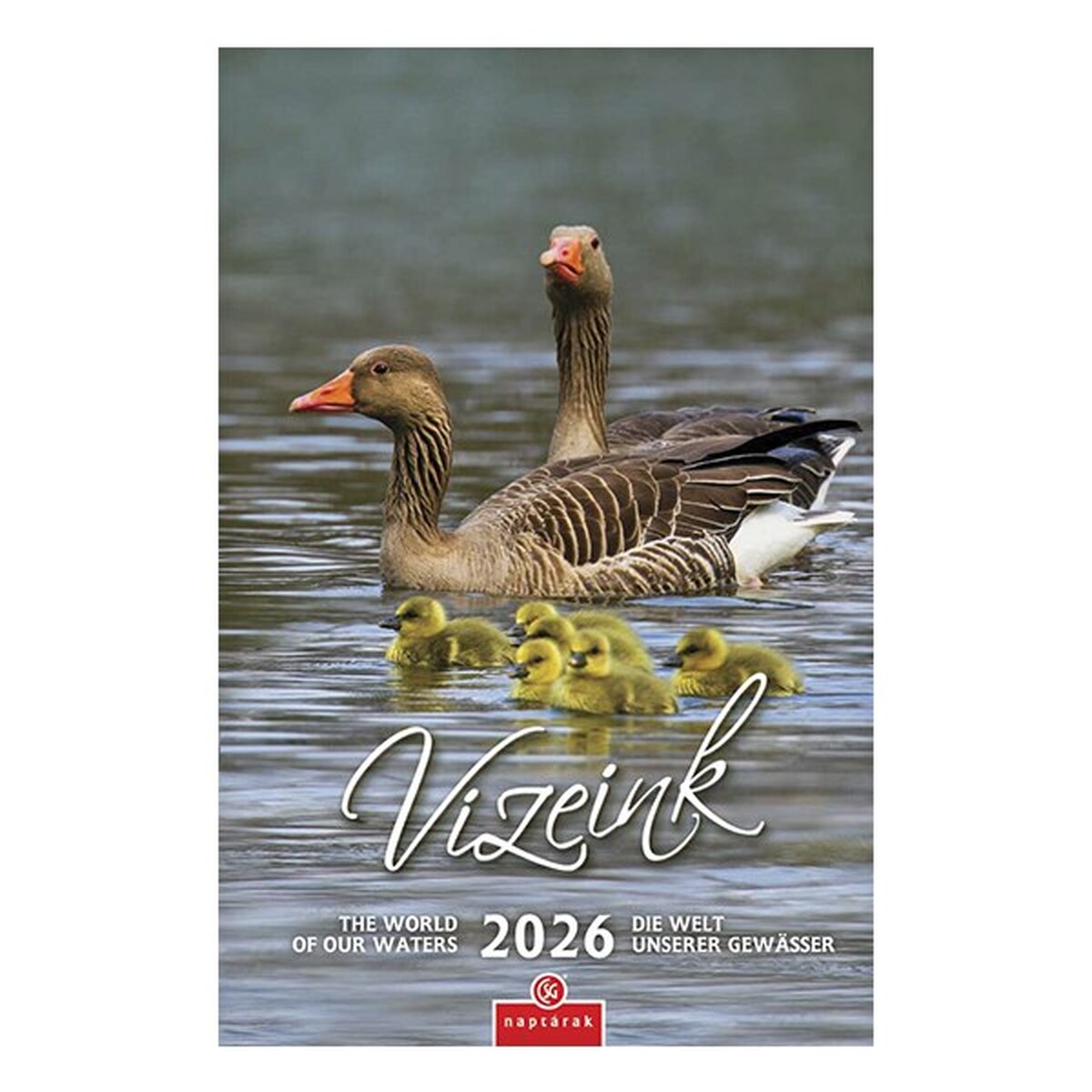 Falinaptár CSG 210x320mm álló Vizeink világa 2026.