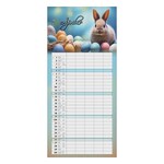 Falinaptár CSG 220x480mm álló Családi 2026.