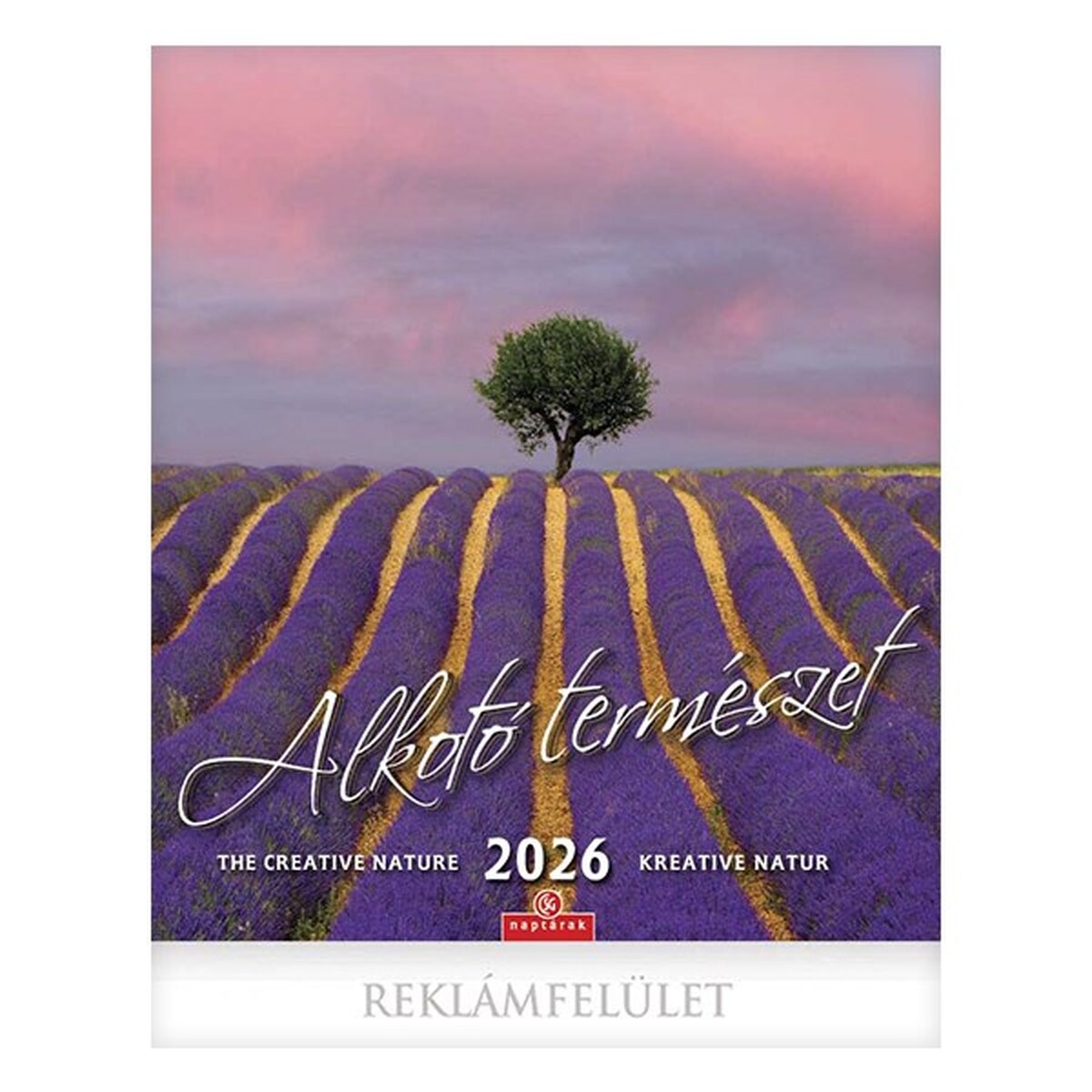 Falinaptár CSG 300x340mm álló Alkotó természet 2026.