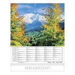 Falinaptár CSG 300x340mm álló Alpok 2026.