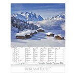 Falinaptár CSG 300x340mm álló Alpok 2026.