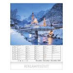 Falinaptár CSG 300x340mm álló Alpok 2026.